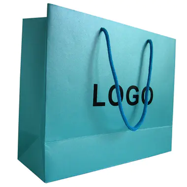 pearlized luxury paper bag